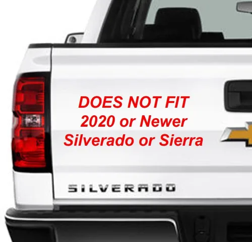 Vista 5 de Cubiertas para orificios de riel de cama para Silverado Sierra 2014-2018 (Juego de 2) Fabricadas y enviadas desde Indiana - SIN RETRASO EN EL ENVÍO
