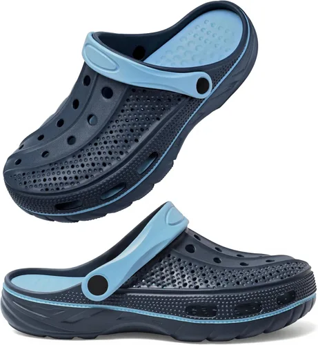Vista 15 de INMINPIN - Zuecos ortopédicos para mujeres y hombres, con soporte de arco, zapatos de jardín, sandalias con fascitis plantar y plantillas de pies
