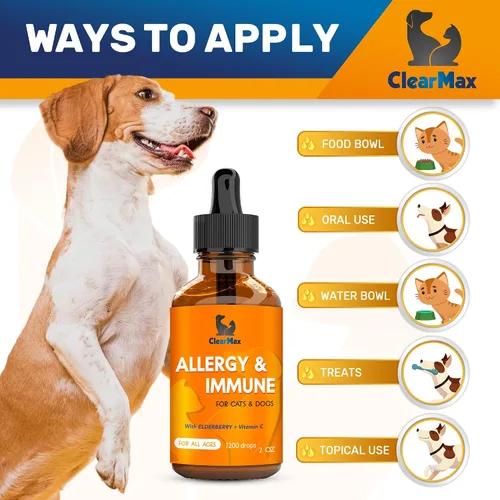 Vista 5 de Alivio de la alergia de los perros ◆ Alivio de la alergia de los gatos ◆ Alivio de la picazón de la piel del perro ◆ Alivio de la picazón del gato ◆