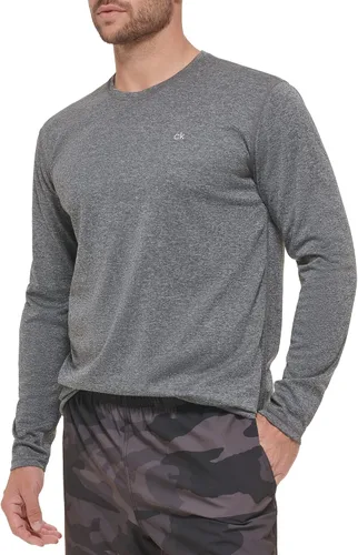 Vista 2 de Calvin Klein Manga larga ligera de secado rápido para hombre, protección UPF 40+