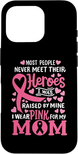 Vista 20 de Breast Cancer Awareness Wear Pink for My Mom Support Kids Case for iPhone 17