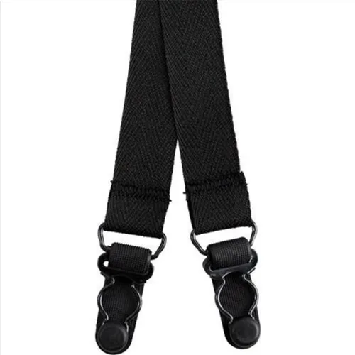 Vista 2 de Estancias de camisa negra estilo estribo, Negro