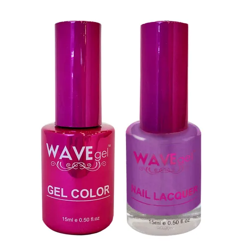 Vista 6 de WAVEGEL - Juego dúo de gel y esmalte de uñas a juego - Colección Princess - #001 Super Black I 0.5 onzas #001 Super Negro