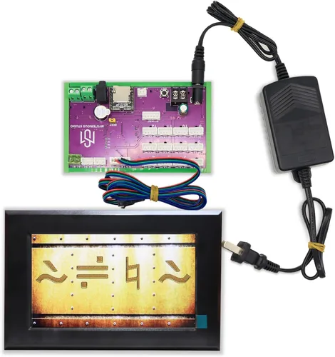 Vista 8 de Escape Room Prop 4.3 pulgadas 7 pulgadas pantalla táctil con controlador programable y altavoz para juego de sala de salida