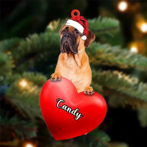 Vista 68 de Adornos de Navidad personalizados para perros, nombre personalizado, adorno de Malamute de Alaska, adornos acrílicos, regalos de Navidad, amantes