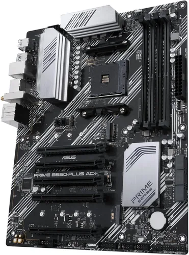 Vista 5 de MICRO CENTER Procesador AMD 5800XT con placa base de CA ASUS Prime B550 AMD Ryzen 7 5800XT+ASUS PRIME B550-PLUS AC-HES