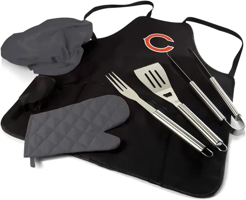 Vista 36 de Picnic TIME NFL BBQ Delantal Tote Pro Grill Set