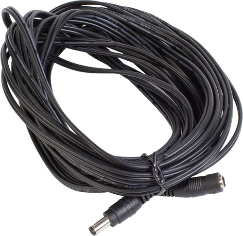Vista 7 de Cable de extensión de enchufe de CC de 0.217 in x 0.083 in, cable resistente de 16 AWG para tira de luz LED de 5 V, 12 V, 24 V, sistema