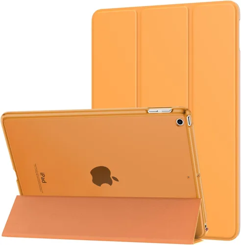 Vista 16 de MoKo Funda para iPad 9.7 2018/2017 de 5ª / 6ª Generación - Funda delgada y ligera con soporte para Smartphone con parte trasera translúcida