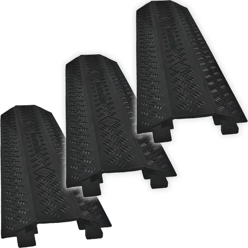 Vista 7 de Drop Trak protectores de cables y mangueras negro (Black - 1 Piece)