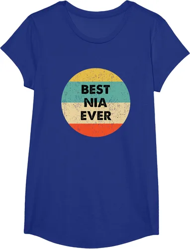 Vista 19 de Camiseta Nia Name, Negro, S