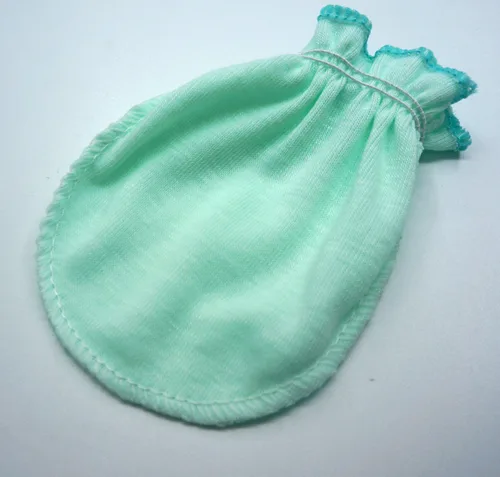 Vista 4 de 6 pares de guantes unisex para bebé, 100% algodón, color liso