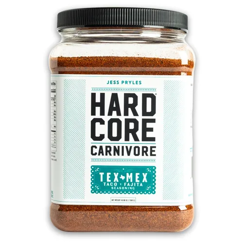 Vista 12 de Hardcore Carnivore Rojo: cerdo, pollo y condimento para barbacoa (Paquete de mega)