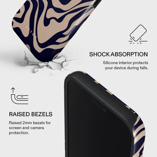 Vista 163 de BURGA Funda de teléfono para iPhone 12 Pro Max, bonita, moderna, estética, con patrón, protección rígida, se adapta a Apple iPhone 12 Pro Max