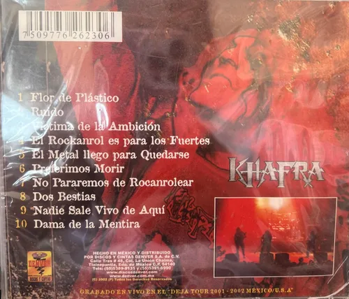 Vista 2 de Caja De Metal Enterrados En Vivo Vol.2
