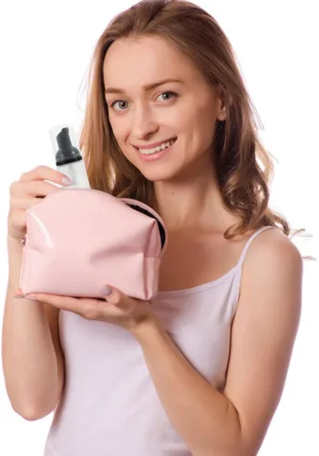 Vista 9 de FOMIYES Botella dispensadora de espuma, botella de espuma vacía líquida, dispensador de espuma recargable, botellas de prensa de plástico