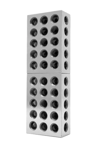 Vista 3 de WEN 10423 bloques de precisión endurecida con acero de 3 x 2 x 1 pulgada, paquete de dos