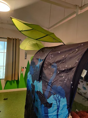 Vista 2 de IKEA 403.384.05 Toldo para cama de niños Verde, Poliéster