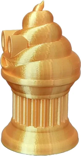Vista 3 de Znet3D Trofeo de emoji Family Poop – Premio o regalo perfecto – Hecho a mano con fabricación aditiva – 6, 4, 3, 2 pulgadas de alto, con un emoji