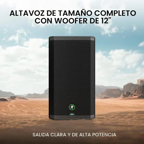 Vista 3 de Mackie Thrash212 GO Altavoz de 12" con batería