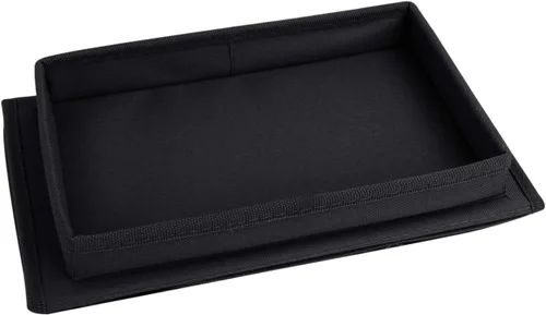 Vista 6 de MioCloth Organizador de reposabrazos de sofá, sillón reclinable, organizador de bolsillo para almacenamiento remoto de TV, organizador de bolsillo