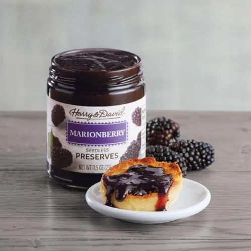 Vista 2 de Harry & David Mermelada de Marionberry, Untable de Frutas Gourmet, Untable de Alimentos Para el Desayuno, Platos de Queso, Tostadas, Galletas