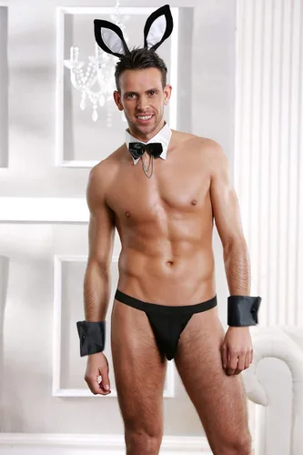 Vista 2 de EDENIGHT Ropa interior de mayordomo para hombre, disfraz de caballero, trajes de cosplay