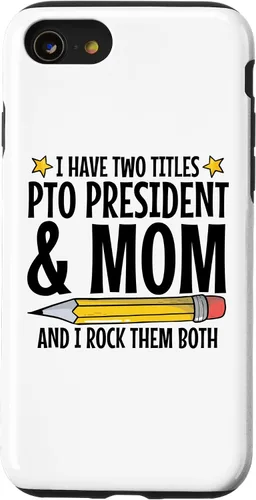 Vista 13 de iPhone XR Parent Teacher Organization PTO President Appreciation Case