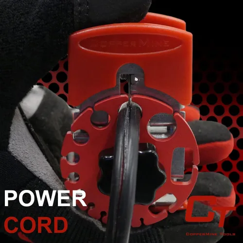 Vista 9 de CopperMine Herramienta manual de pelado de cables - Máquina pelacables portátil de mano para cables de chatarra y cables de hasta 7/16 pulgadas