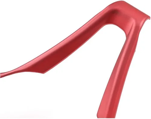 Vista 5 de YIWANG - Embellecedor para volante de coche de ABS cromado, 1 unidad, para Alfa Romeo Giulia Stelvio