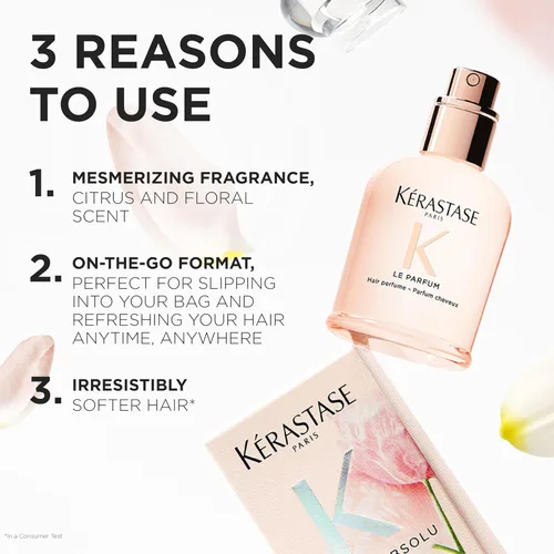 Vista 3 de Kérastase Gloss Absolu Le Parfum - Perfume para el cabello sobre la marcha