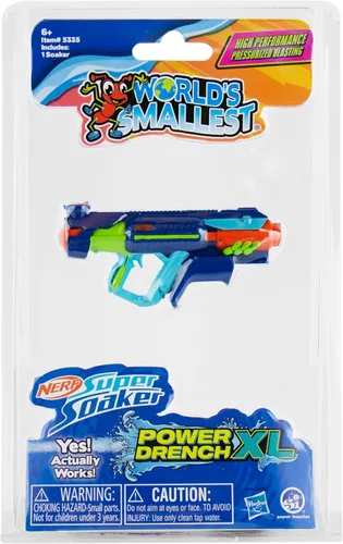 Vista 3 de World's Smallest Nerf Super Soaker Power Drench XL, a partir de 6 años