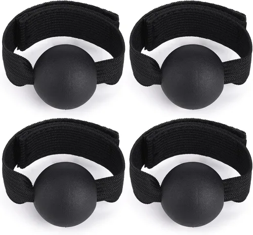 Vista 8 de TOBWOLF 4 piezas banda de entrenamiento para atrapar fútbol americano, entrenadores de receptor para atrapar fútbol de rugby, entrenamiento