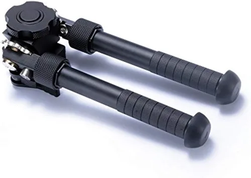 Vista 6 de Mlok - Bípode para rifles Girado 360 grados con 5 posiciones de bloqueo Bípode de caza ajustable plegable de 6.5 a 9 pulgadas de altura apto
