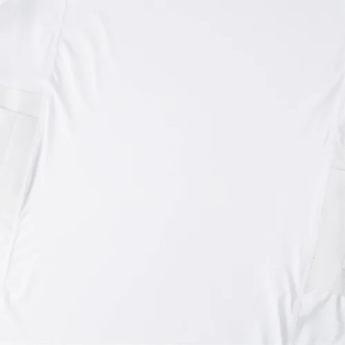Vista 6 de LIBOSHENG Holster Camisa Hombres Oculto Llevar Compresión CCW Cuello Redondo Apretado Transpirable, Blanco