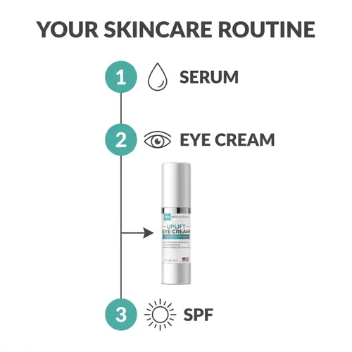 Vista 6 de Revitaliza tus ojos: crema antienvejecimiento para ojeras, arrugas e hinchazón complejo de péptidos Haloxyl Lift Aprieta las tapas caídas Argireline