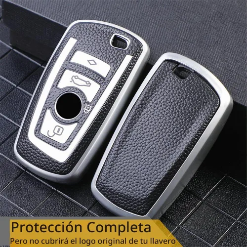 Vista 8 de Funda de llavero para BMW, accesorio de llavero de lazo trenzado