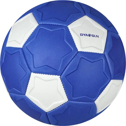 Vista 3 de Curve - Balón de fútbol tamaño 4, pelotas suaves para exteriores e interiores, pelota de fútbol tamaño 4 para niños y niñas