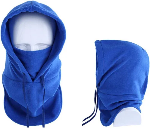 Vista 2 de Pasamontañas máscara de esquí cuello polaina máscara de frío para la caraa prueba de viento capucha máscaras