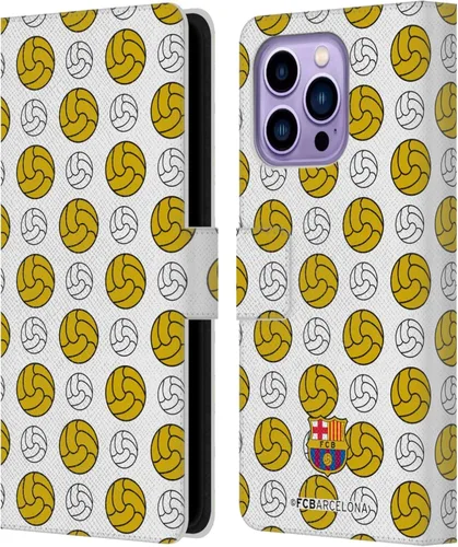 Vista 71 de Head Case Designs Funda de piel con licencia oficial del FC Barcelona Ball Pattern Campions compatible con Apple iPhone 11
