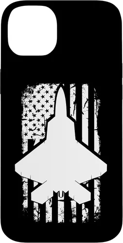 Vista 15 de F22 Raptor US Flag Fighter Airplane Jet Plane Aircraft Case for iPhone 17