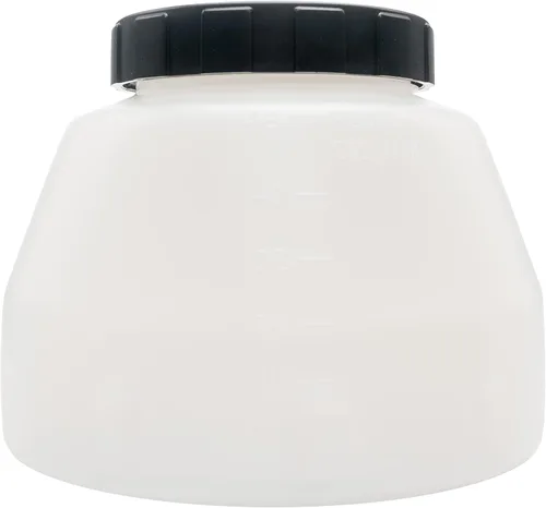 Vista 2 de Wagner 413909 Recipiente con tapa, 27.1 fl oz Pulverizadores de pintura, color blanco