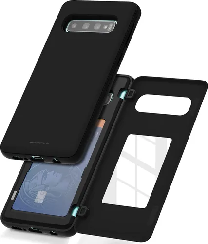 Vista 39 de GOOSPERY Funda tipo cartera para Samsung Galaxy S22 Ultra, [tarjetero] parachoques magnético de puerta con cierre automático, cubierta protectora