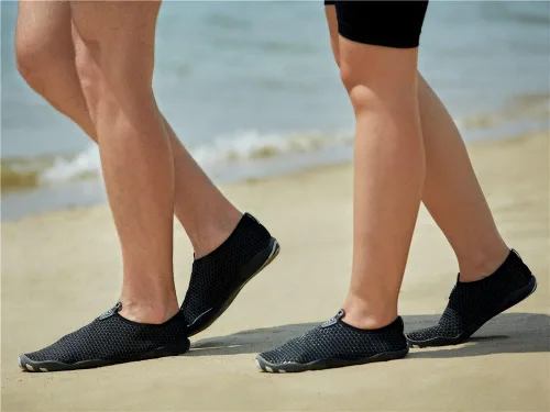 Vista 4 de Vsufim Quick-Dry Water Sports Barefoot Shoes Aqua Socks for Swim Beach Pool Surf Yoga for Women Men