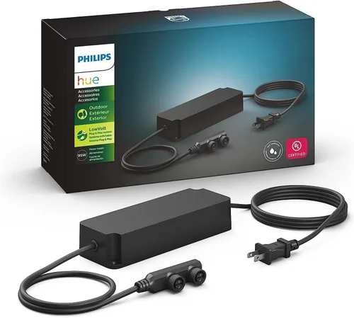 Vista 7 de Philips Hue Sensor de movimiento para exteriores, automático del atardecer al amanecer, enciende las luces cuando se detecta movimiento, paquete