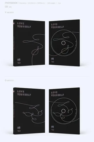 Vista 3 de BTS -[Love Yourself 'Tear'] 3er álbum 4 Ver Set CD+Póster+104p PhotoBook+20p Mini Book+1p PhotoCard+1p Staing PhotoCard+Beneficio de preventa+Juego