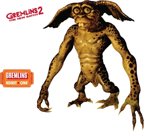 Vista 5 de Gremlins - Juego de 2 calcomanías de vinilo movibles para pared, ventanas, puertas