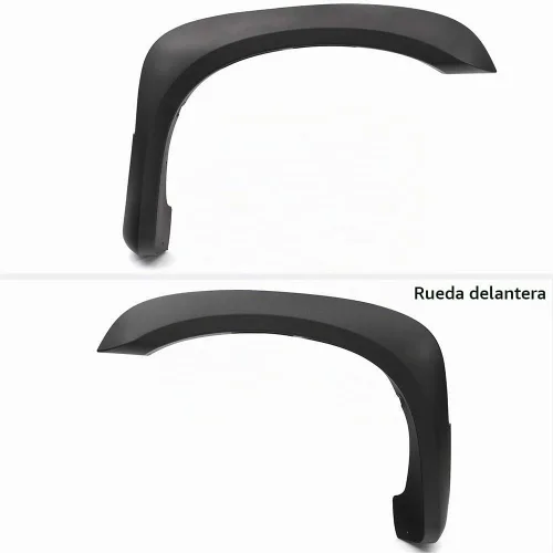 Vista 7 de PIT66 Guardabarros, compatibles con modelos Dodge Dakota Crew Cab 2005-2011 compatibles con Ram Dakota Crew Cab Pickup 2011 Smooth Matte Wheel