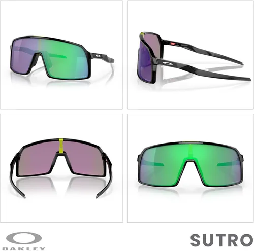 Vista 120 de Oakley Sutro OO9406 / OO9462 - Lentes de sol para hombre, kit de correa de accesorios, bolsa de microfibra