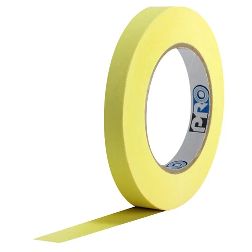 Vista 13 de Rollo de cinta adhesiva de crepé, de la marca ProTapes, modelo 46, Negro, 1